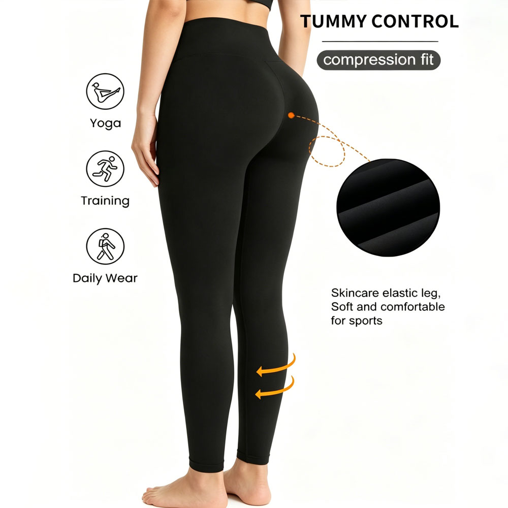 Pilates Yoga Legging - Leggings Sportivi da Donna Ultra Elasticizzati