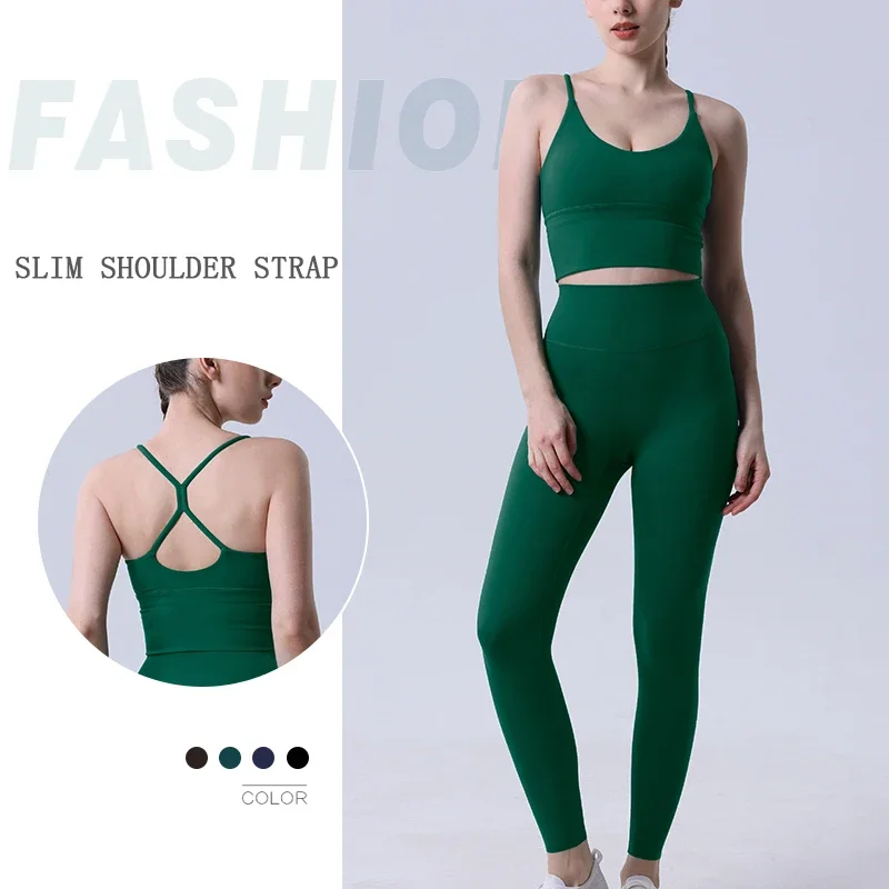 Pilates Yoga Legging - Abbigliamento da yoga a 2 pezzi