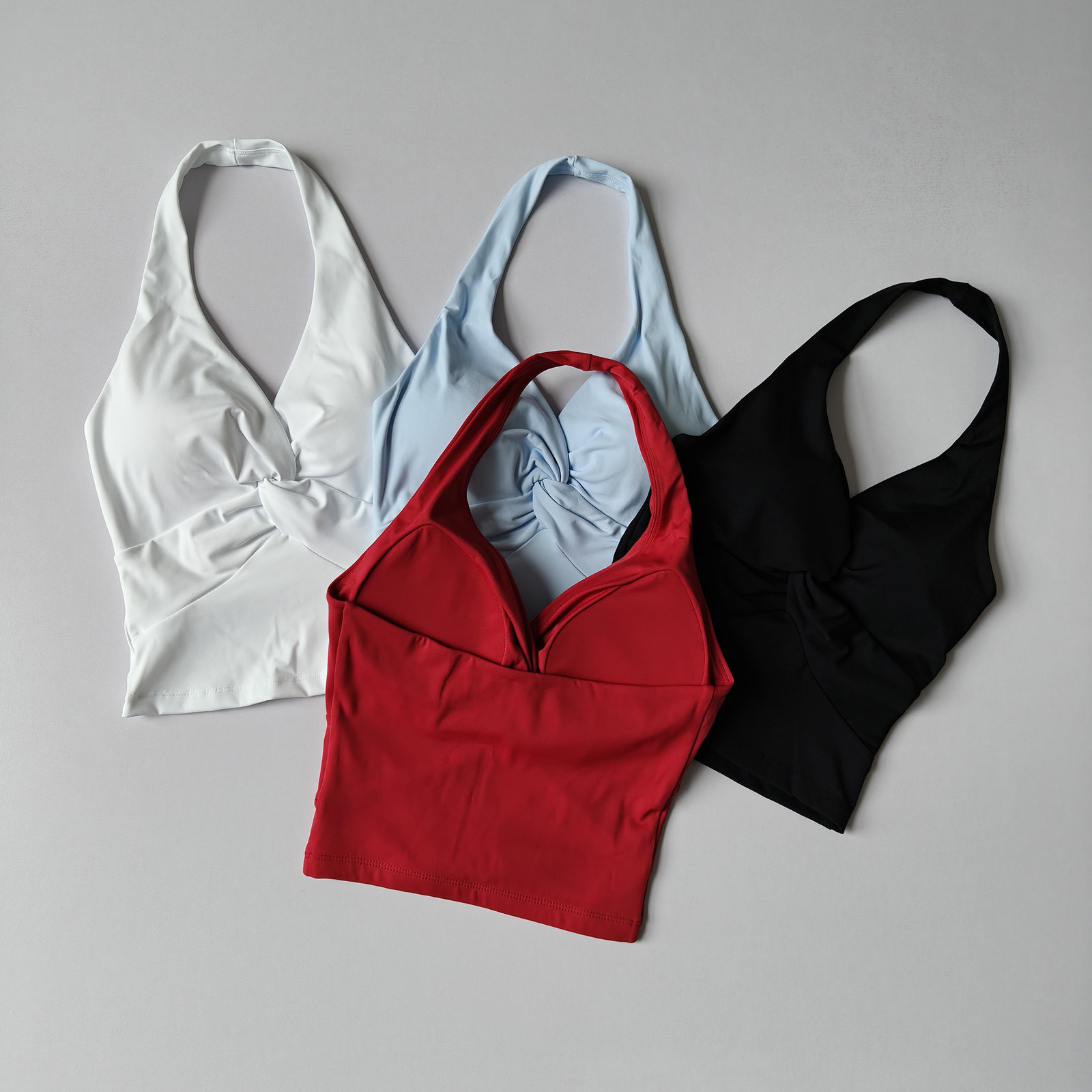 Pilates Yoga One - Reggiseno sportivo monopezzo senza spalline con