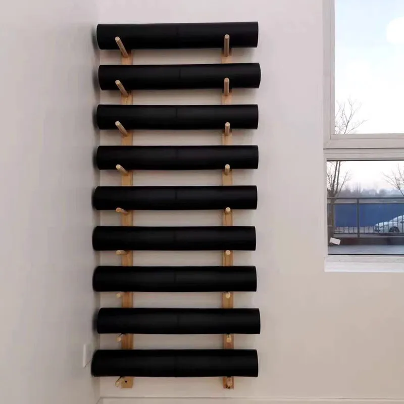Pilates Yoga Garage - Portabici da parete per studio yoga
