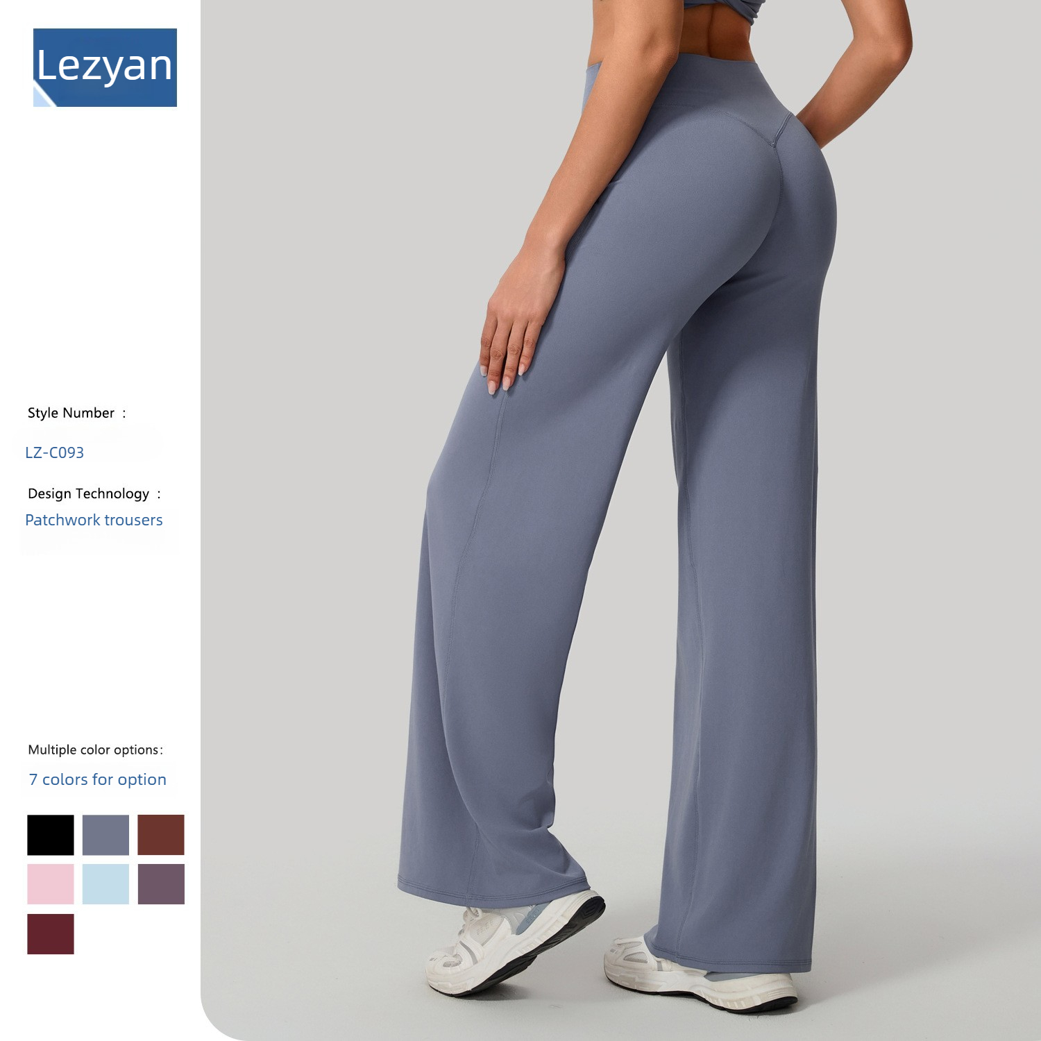 Pilates Yoga Legging - Pantaloni Larghi Morbidi da Yoga Lezyan,