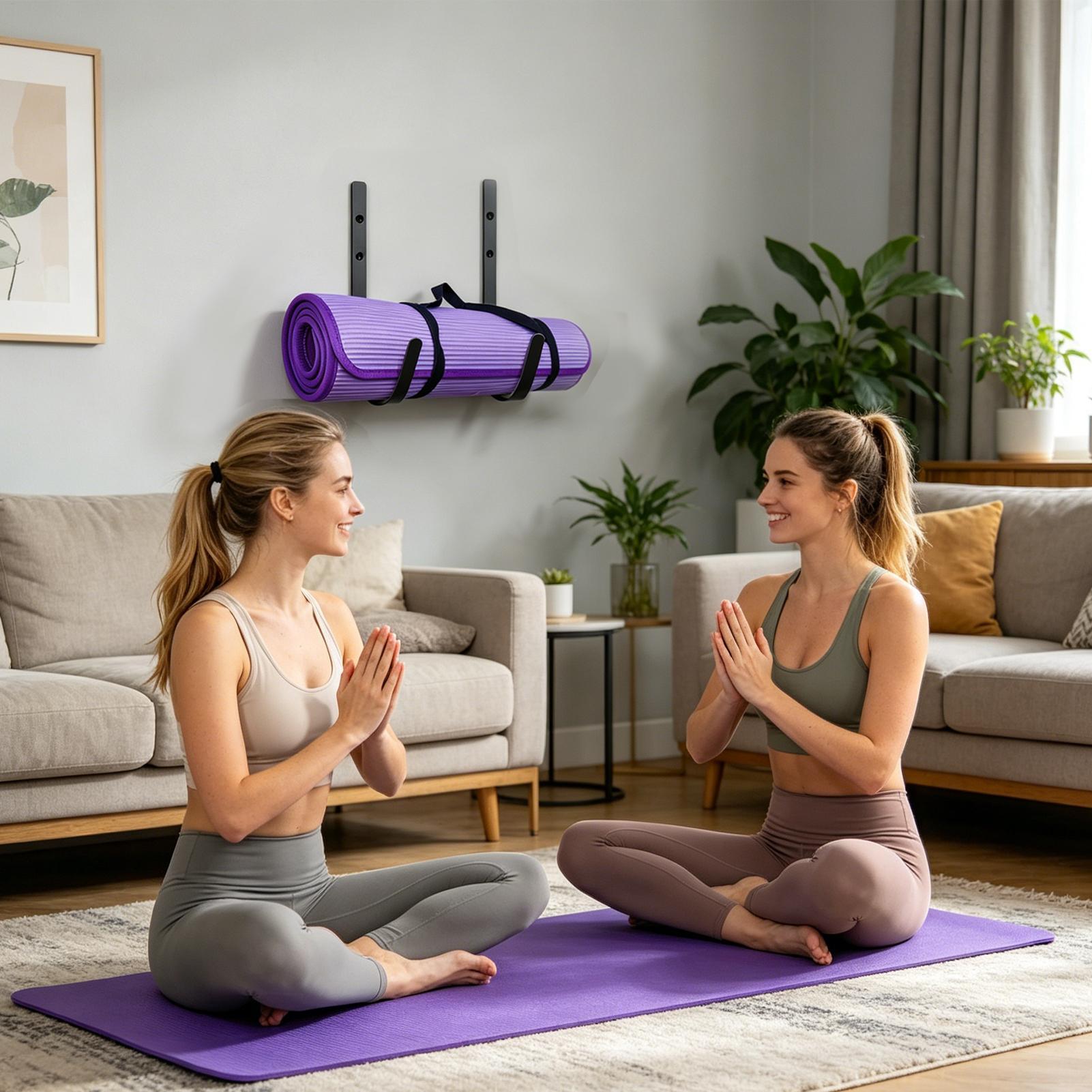 Supporto da parete per tappeti - Pilates Yoga Garage recensione e prezzo