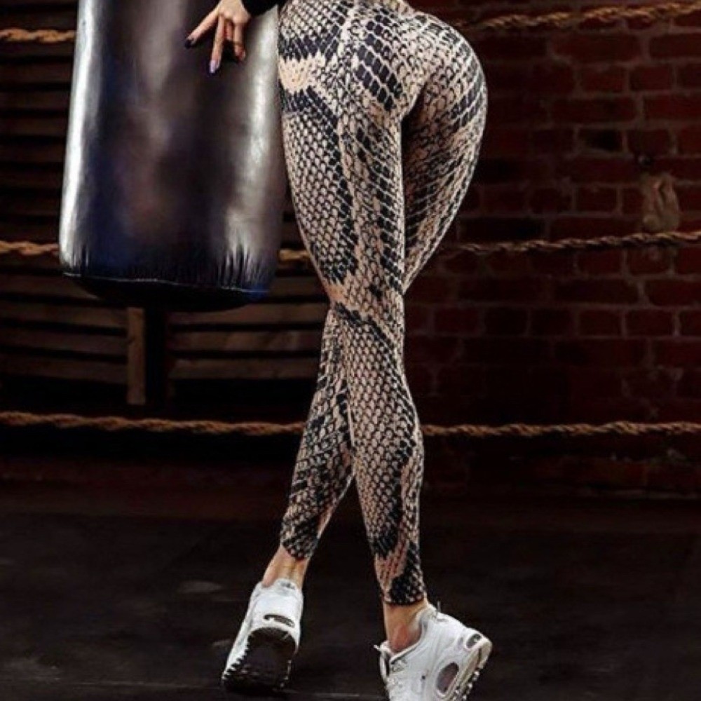 Leggings con Stampa Serpente,  - Pilates Yoga Legging recensione e prezzo