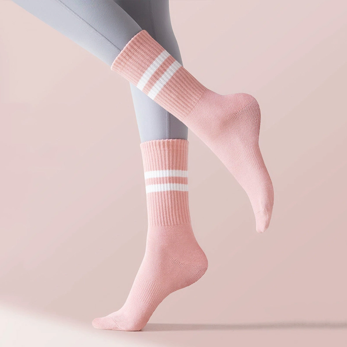 3 paia di calzini lunghi da yo - Pilates Yoga Barre recensione e prezzo